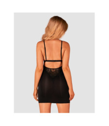 Maderris nuisette et String - Noire